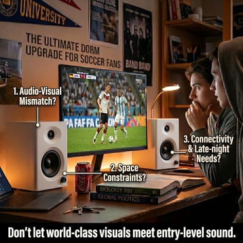 Computer Speakers for Desktop PC, 60W Bluetooth 5.3 Stereo 2.0 System with Bass, Compact Powered Bookshelf Speakers for Office, Monitors, Laptop, Gaming, TV, Gifts (White, Pair)