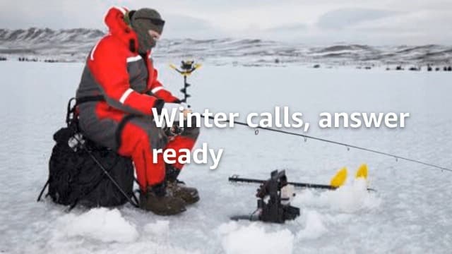 Fockety Ice Fishing Rod and Reel Combo, 29.5 inch Ultralight Spinning Ice Fishing Combos, High Visibility Ice Fishing Pole Ice Fishing Gear for Walleye, Perch, Panfish and Trout