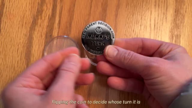Baby Shower Gifts Parents Decision Coins for New Mom&Dad,Funny New Baby Gifts New Mom Gifts New Parents Gifts for Couples,Postpartum Gifts for Mom Essentials