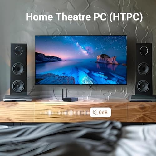 MINIX Fanless Mini PC Windows 11 Pro, Intel i3-N350, NEO Z350-0dB 16GB DDR4 512GB M.2 PCIe Gen3 x 4 SSD Micro Desktop Computer, 4K Dual Display/2.5G LAN, for Business Home Office Multi-Tasking