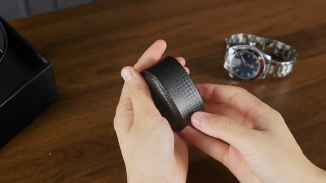 ProCase ProCase Watch Winder for Automatic Watches, Single Automatic Watch Winder Rotator Shaker Box with Quiet Motor and Flexible Pillow, Rotating Watches Case Gifts for Men Women -1 Slot