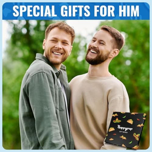 HAPPYPOP Novelty Family Gifts - Gifts For Son Uncle Brother Grandson Nephew, Funny Men Socks