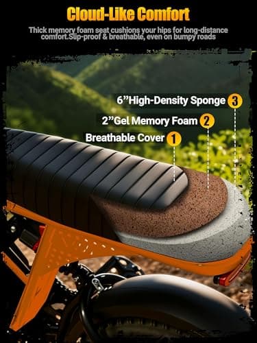 V100/V200 1500W Peak Electric Bike for Adults, 28MPH 48V13&20.8 Ah Removable Battery, 16/20"x4.0" Fat Tire, 7-Speed E-Bike with Dual Suspension – Commuter Ebike for Men & Women