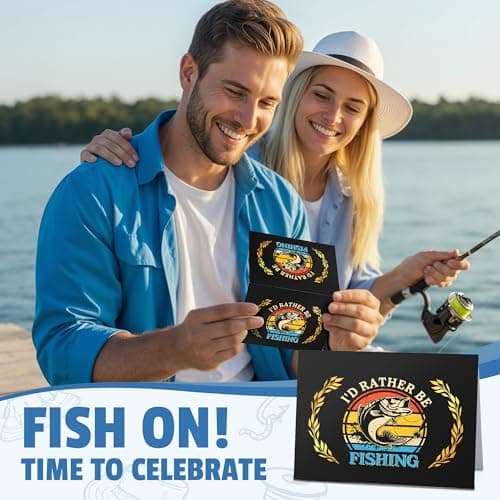 Gifts for Fishermen Fishing Lovers Gifts for Men Cool Fisherman Stuff for Mens Unique Fishing Accessories for Men with Keychain Mug Hat Socks B0FWJFQ3HG