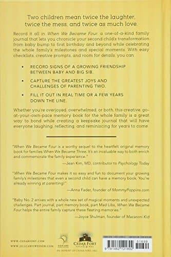 When We Became Four: A Memory Book for the Whole Family