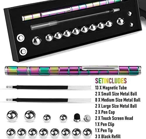 Magnetic Fidget Toy Pen - Decompression Gift for Teenagers & Kids