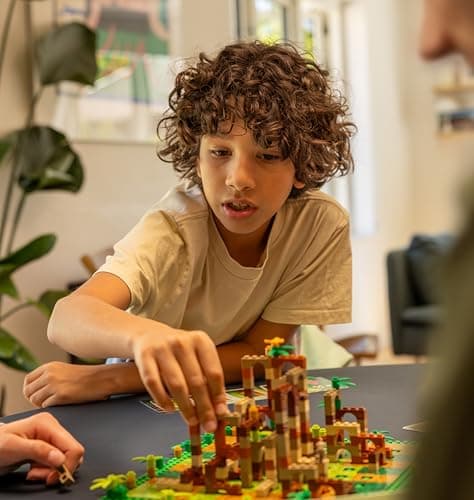 Monkey Palace - LEGO Board Game, Brick Building Strategy Board Game for Kids 8-12, Family Fun for Adults, LEGO Fun Toys for Kids & Families, 2-4 Players Ages 10+, 45 Minute Playtime