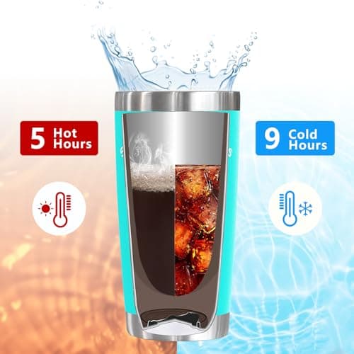 Book Lovers Gifts for Women - 20oz Stainless Steel Tumbler with Lid Straws, Perfect Bookish Gift for Readers, Book Club Gifts, Reading Accessories for Bookworms