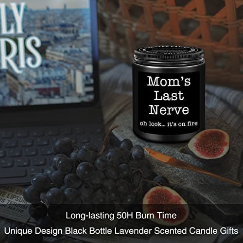 Homsolver Gifts for Mom from Daughter Son, Best Mom Gifts, Funny Mom, Birthday Thanksgiving for Mom Stepmother Adoptive Mother, Mom's Last Nerve