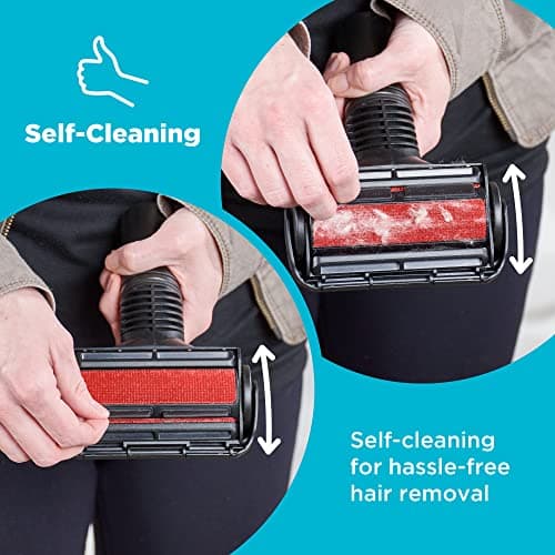 Simplicity Vacuums Pet Fur Remover for Furniture or Clothes, Use as Pet Hair Vacuum Attachment or Lint Roller for Pet Hair, SPET-Tool