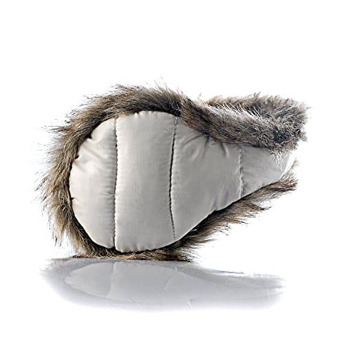 180s Down With Fur Behind The Head Ear Warmer