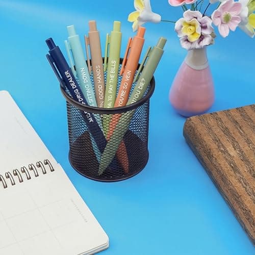 Funny Nurse Appreciation Gift for Nurse Week, Work & Graduation, Black Gel Ink Pens for CNAs, RNs & Women Nursing Students 10 Pack Nurse Pens Gift , Aesthetic Nurse Essentials, Funny Pens for Nurses B0GTYRFCYL