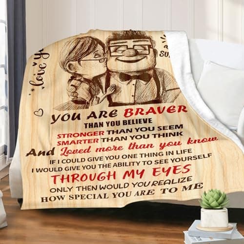 Birthday Gifts for Husband from Wife - Anniversary Wedding Gifts for Men - Romantic Love Present for Him - Christmas Fathers Valentines Day Birthday Gift Ideas for Husband - to My Man Blanket 50"x60"