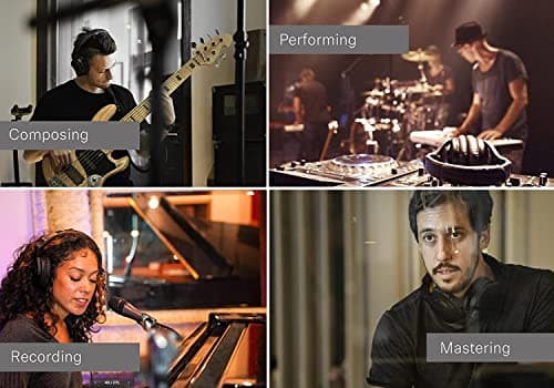 Sennheiser HD 280 PRO Closed-Back Over-Ear DJ & Monitoring Headphones | Collapsible Design & Swivelling Ear Cups | 3M Coiled Cable & 1/4" Jack Adaptor Included (506845)