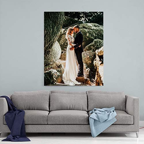 Personalized Custom Canvas Prints: Photo On Canvas (Framed 11X14) Transform Your Photos into Stunning Framed Wall Art Digitally Printed Photo To Canvas Ideal for Home Decor Gifts Keepsakes B07QZ43DR6