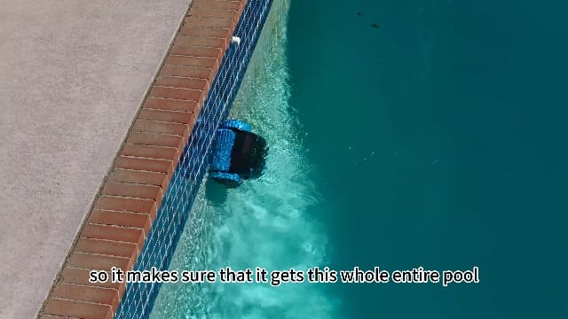 Cordless Robotic Pool Cleaner, 5,000 GPH with 150μm Filter, Floor/Wall/Waterline Cleaning, Smart Zigzag Navigation, 5,200mAh Battery, App-Controlled Presets for Inground & Above Ground Pools