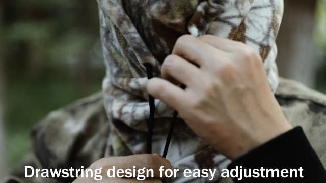 Watayo Hunting Face Mask for Cold Weather- Winter Camouflage Balaclava Face Mask- Hunting Trapper Hat Headwear for Men Women