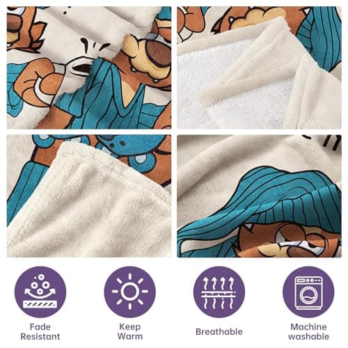 SteadStyle Dad Gifts from Daughter or Son, Dad Birthday Gifts Blanket, Father Gift for Father's Day, Christmas, Thanksgiving, Fluffy Blanket for Daddy, 60'' x 50'' (Beige)