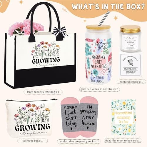 Pregnant Mom Gifts, Pregnancy Must Haves, Pregnancy Essentials for First Time Mom, Mothers Day Christmas Thoughtful Gifts Pregnancy Gifts for Expecting Mom, Mom to Be Gift, Gifts for Pregnant Women B0F8ZG5Y6R