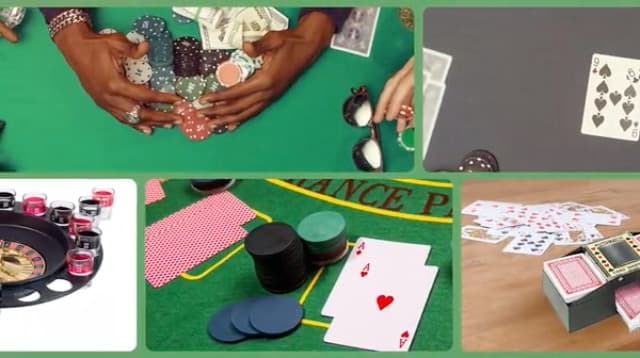 Dart Board Cabinet Set with 18-inch Dartboard, 6 Steel-Tip Darts, and Chalkboard Scoring for Game Rooms, Man Caves, and Home Bars by Trademark Poker