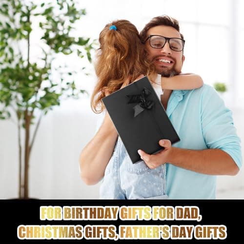 Skylety 13 Pcs Birthdays Gifts Baskets for Men Father Gift for Men Birthdays Gift Box 16 oz Tumblers Wallet Toiletry Bag Sock Bottle Opener Belt Bracelet Glasses Pen for Father's Day Dad Husband B0DJ92ZCJ1