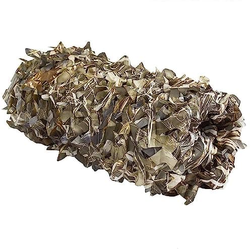 Camo Netting, Camouflage Netting, Hunting Blind Camo Net, Army Party Decorations, Sunshade Fence Nets, Lightweight, Bulk Roll, Mesh, Great for Camping, Shooting, Photograph, Car Cover, Outdoor