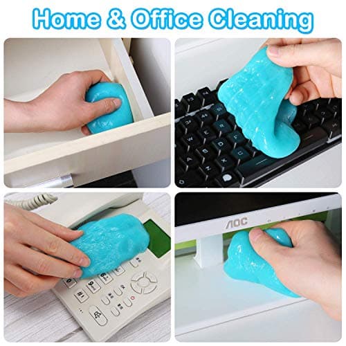 PULIDIKI Car Cleaning Gel Car Clean Putty, Universal Car Interior Cleaner Slime, Perfect Cleaning Kit Supplies, Auto Detailing Tools Accessories, Dust Remover Gifts for Men Women