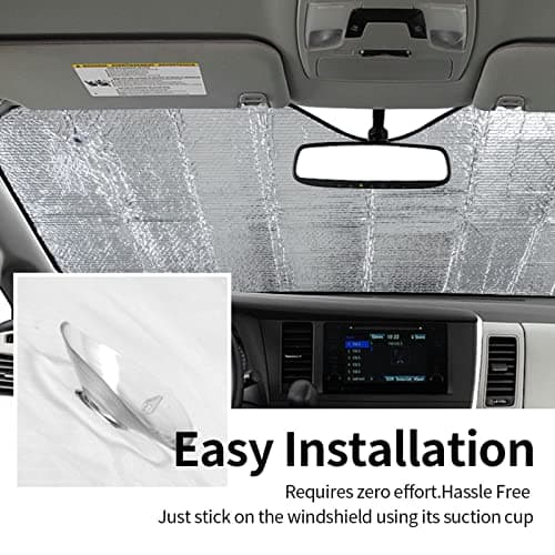Camouflage Hunting Car Windshield Sunshade Front Window Sun Visor Protector Foldable Shield Cover for Truck SUV
