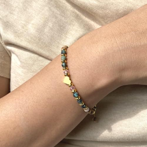 Sister Gift from Sister, Best Friend Friendship Bestie Bracelets, Turquoise Bracelet, Christmas Stocking Stuffers for Woman Unique Birthday Gifts for Women, Friend Gifts for Women B0G4LNWG5R