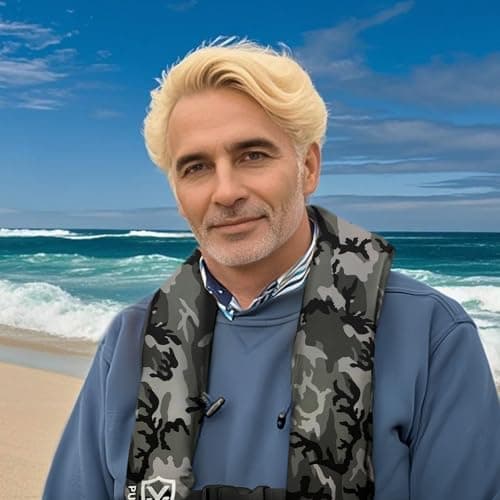 HWAYAN Manual Inflatable Life Jacket| Inflatable PFD Vest Adult| Life Vest for Adults| Outdoor Water Sports| Supports up to 330 lbs|33g of Carbon Dioxide Cylinder