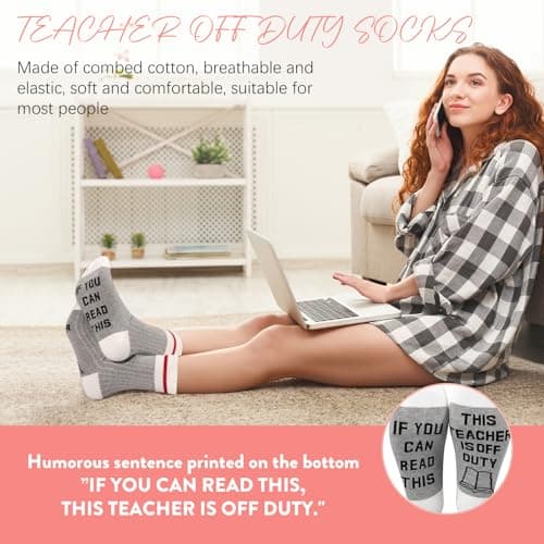 UAREHIBY Teacher Appreciation Gifts for Women with Tote Bag,Back To School Gift,Thank You Teacher Gifts from Student