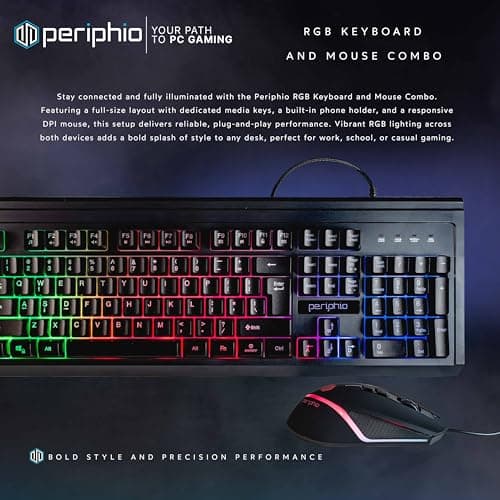 HP Windows 11 Desktop Computer | 16GB RAM + 500GB SSD | Intel i5 | 16GB RAM + 500GB SSD | 24" LCD | WiFi 6 AX200 + BT | RGB Keyboard/Mouse + Speakers | Webcam | Home or Office PC (Renewed)