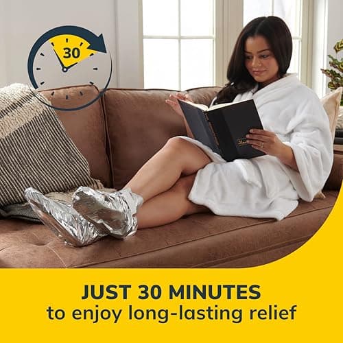 Dr. Scholl's® Tired, Achy Feet Soothing & Reviving Foot Mask, 3 Pair, Warming Booties B0BYBHRZ7T