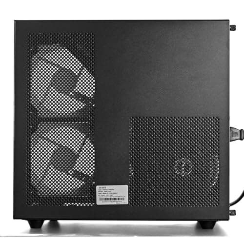 WIWB Gaming PC Desktop Ryzen 7 5700X, GeForce RTX 5060, 32G DDR4 RAM, 1TB NVME SSD, Prebuilt Tower Computer for Gaming, Home VR (Black)