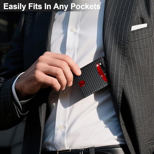 14 Cards Bifold Minimalist Thin Wallet with 2 ID Windows & Cash Slot Front Pockt Carteras Para Hombres Birthday Gifts for Men ZALVEX Wallet for Men Slim RFID Blocking Leather Credit Card Holder Wallet B0FPQ5H6BT