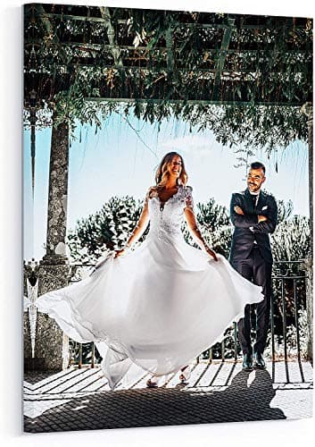 Personalized Custom Canvas Prints: Photo On Canvas (Framed 11X14) Transform Your Photos into Stunning Framed Wall Art Digitally Printed Photo To Canvas Ideal for Home Decor Gifts Keepsakes B07QZ43DR6