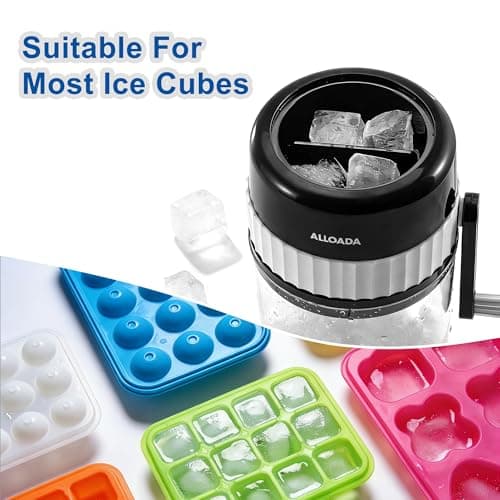 Snow Cone Machine - Slushie Ice Machine, Manual Shaved Ice Machine for Snow Cones, Portable Snowcone Machine Maker and Ice Shaver