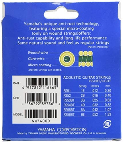 Yamaha FS50BT Acoustic Guitar Strings