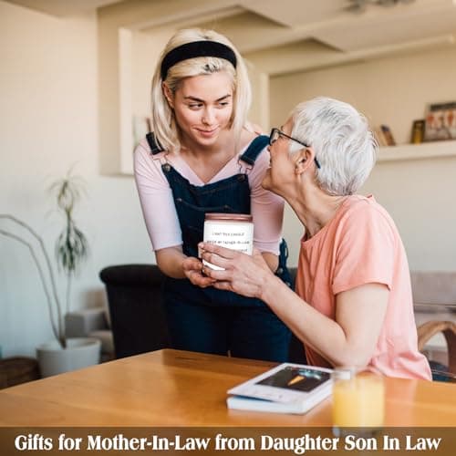Homsolver Mother in Law Gifts, Mothers Day Birthday Gifts for Mother-in-Law, Anniversary Retirement Gift for Mom from Daughter Son in Law, Funny Lavender Candle Gift for Mom in Law B0DHLFTZ65