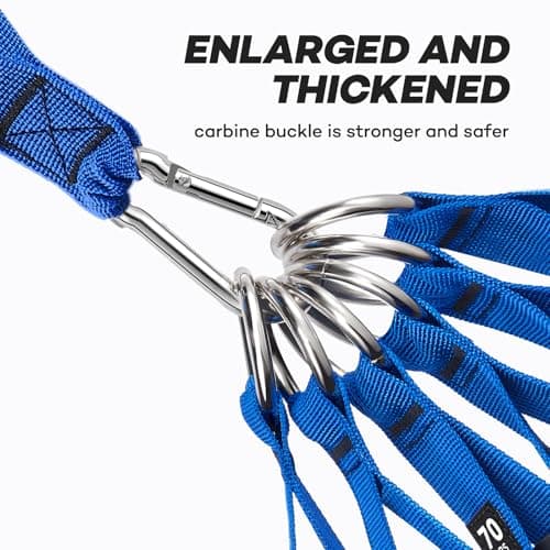 Resistance Bands, 390 LBS Heavy Duty Exercise Bands for Working Out, Workout Bands with Handles, Stretch Band for Men, Fitness Bands for Home Workouts, Muscle Training, Strength, Slim, Yoga