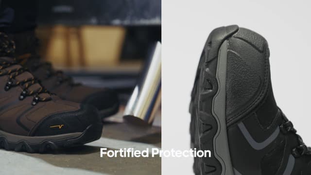 NORTIV 8 Men's Waterproof Steel Toe Work Boots