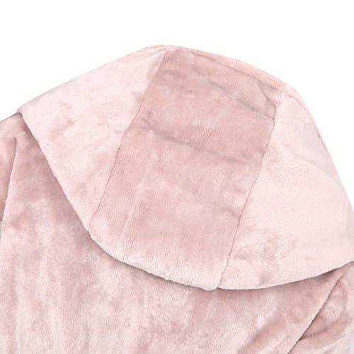 Richie House Women's Plush Soft Warm Fleece Bathrobe Robe RH1591