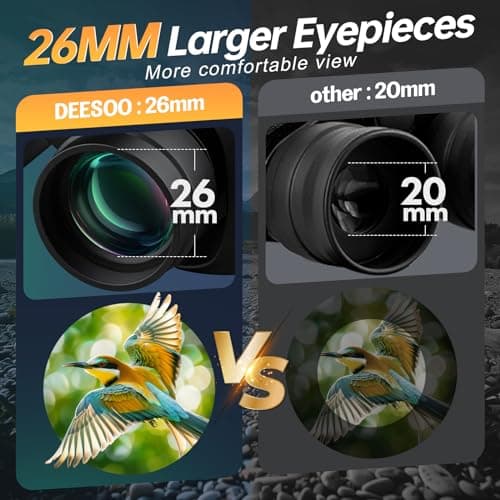 20x52 Binoculars for Adults High Powered - HD Large View Binoculars with Low Light Vision - Professional Binocular for Bird Watching Hunting Travel Cruise Outdoor Sports - Gifts for Women