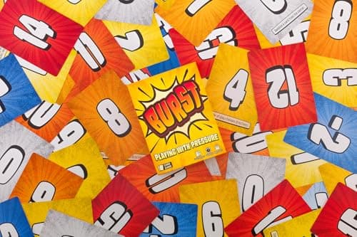 Lost Boy Entertainment Burst - Card Games - Family Party - Game Night - for Kids 10 and Up - Games for Adults - Creators of Piles!