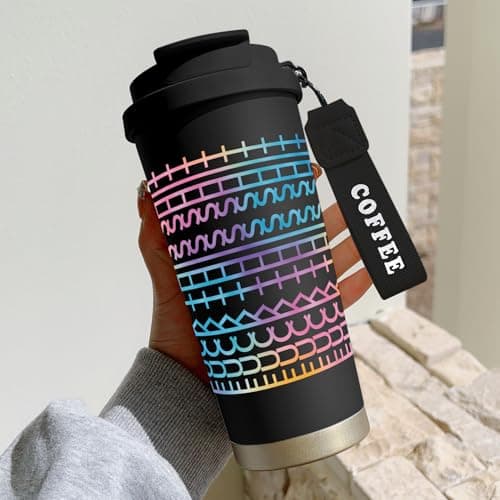 White Elephant Gifts for Adults, 18 oz Insulated Mug,F This S Coffee Cup, Hidden Message Coffee Mug, Unique Office Prank Gag Christmas for coworkers B0FZTPDL3F
