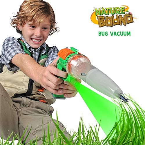 Nature Bound Bug Catcher Toy | Eco-Friendly Bug Vacuum, Catch and Release | Ages 3 to 12 Indoor/Outdoor Play Toy | Includes Capture Core with Magnification | Complete Kit for Kids | Green