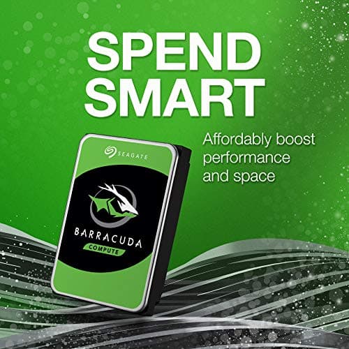 Seagate BarraCuda 8 TB Internal Hard Drive HDD – 3.5 Inch SATA 6 Gb/s, 5,400 RPM, 256 MB Cache for Computer Desktop PC (ST8000DMZ04/004)