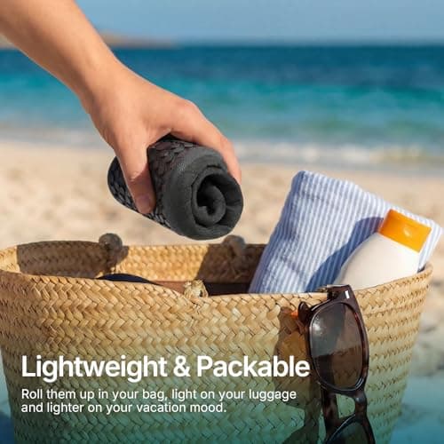 Water Shoes for Women Men Quick-Dry Aqua Socks Swim Beach Outfits Barefoot Yoga Exercise Wear Sport Accessories Pool Camping Must Haves River Hiking Adult Youth Size