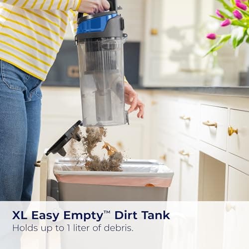 Bissell CleanView Swivel Vacuum with Triple Action Brush Roll, Swivel Steering, Extension Wand, Easy-Empty Dirt Tank, Multi-Cyclonic Suction System, New 2024 Model