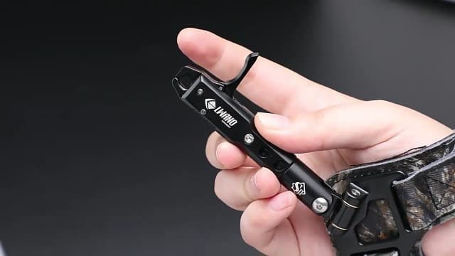 LWANO Archery Compound Bow Release Aids Trigger 360° Adjustable Wristband Release Aids for Adults Youth Kids Hunting Shooting Accessories